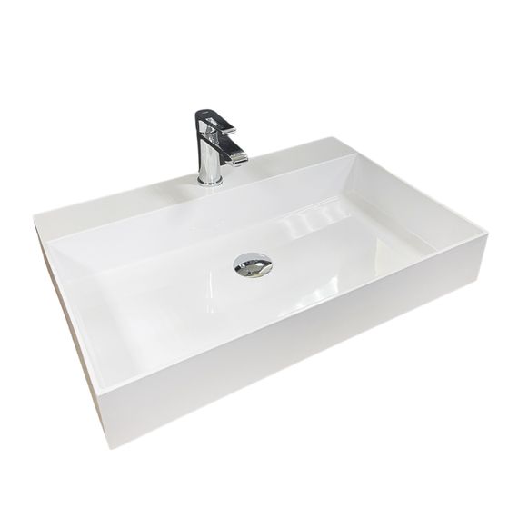 Раковина накладная Adamant SLENDER, прямоугольная (4824296204008)