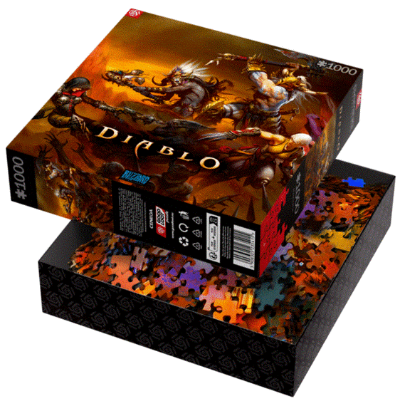 Пазл GoodLoot Diablo Heroes Battle Puzzles 1000 ел. (5908305235415) | Зображення 1