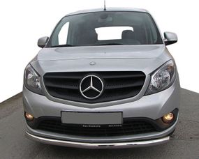 Передній захист ST008 (нерж.) для Mercedes Citan 2013-2024 рр