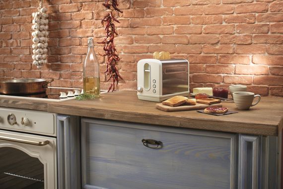 Тостер Gorenje T1100CLI/1100 Вт./разморозка/разогрев/ автоотключ/пластик+металл/бежевый (T1100CLI) | Зображення 2
