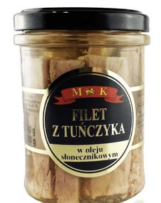 Філе тунця в олії MK у скляній банці 200г
