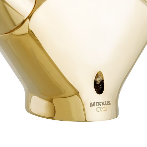 Смеситель для умывальника Mixxus Premium Retro Gold-161 (MI5848) | Зображення 3