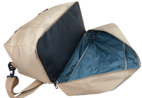 Дорожная сумка с отделом для обуви 40L Wallaby бежевый | Зображення 8