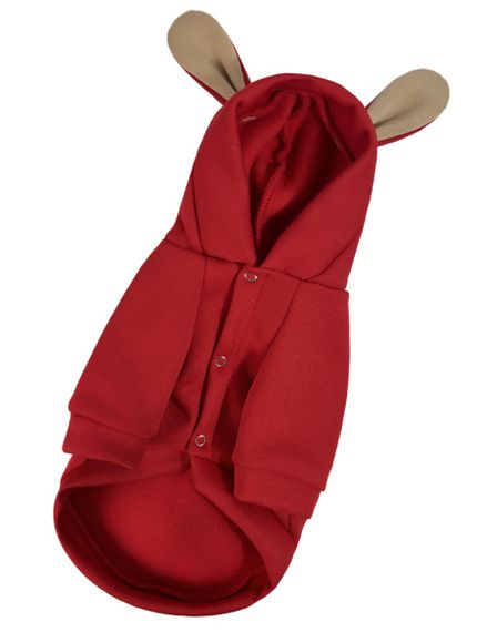 Толстовка Зайчик червона Y-354 | Зображення 1