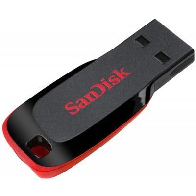 USB флеш накопитель SanDisk 128GB Cruzer Blade USB 2.0 (SDCZ50-128G-B35) | Зображення 3
