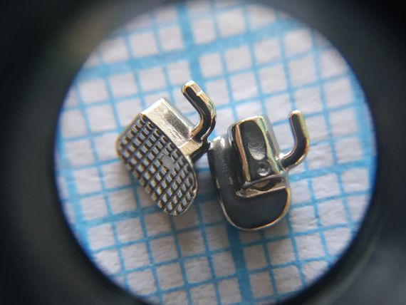Щечные трубки MINI на ВТОРЫЕ моляры, Roth .018", (ВЧ: 2 шт.)