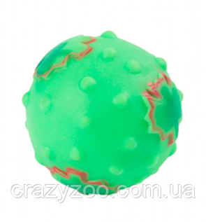 Іграшка для собак М'яч із кленовим листом вініловий 8 см FOX FS-0032