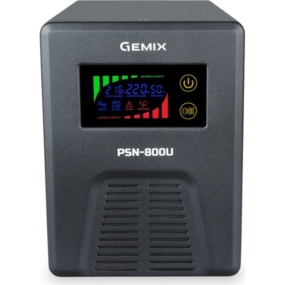 Пристрій безперебійного живлення Gemix PSN-800U (PSN800U) | Зображення 1