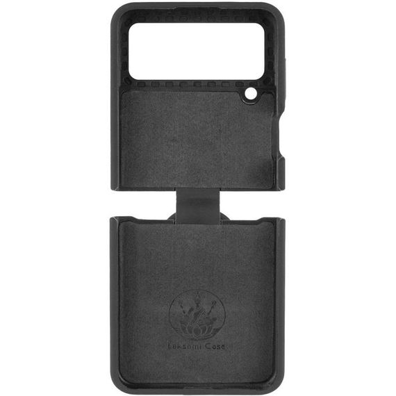 Чохол Foldables Silicone Cover Lakshmi (AAA) для Samsung Galaxy Z Flip4 Білий / White Чорний / Black | Зображення 2