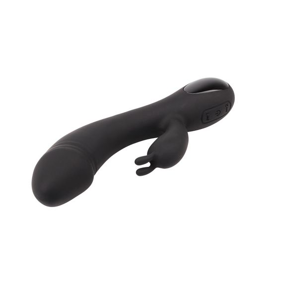 Вібратор кролик з електростимуляцією Chisa Fierce Euphoria Lust Electro Waves, чорний Sex Aura | Зображення 3