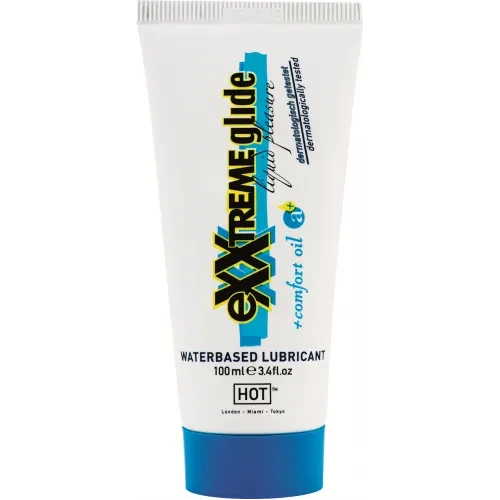 Анальний лубрикант на водній основі eXXtreme Glide, 100 мл Sex Aura