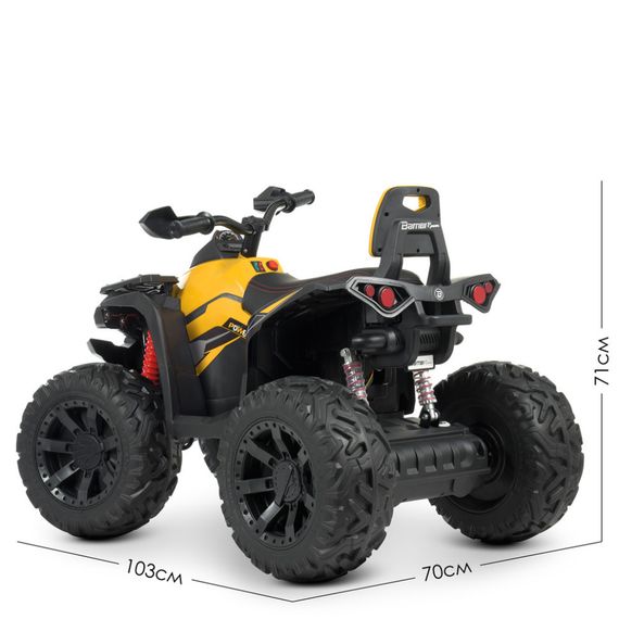 Детский электроквадроцикл Bambi Racer M 4795EBLR-6 до 30 кг | Зображення 4