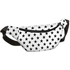 Сумка на пояс бананка Bumbag Звезды 27x16 см (BB_19A006_BL)