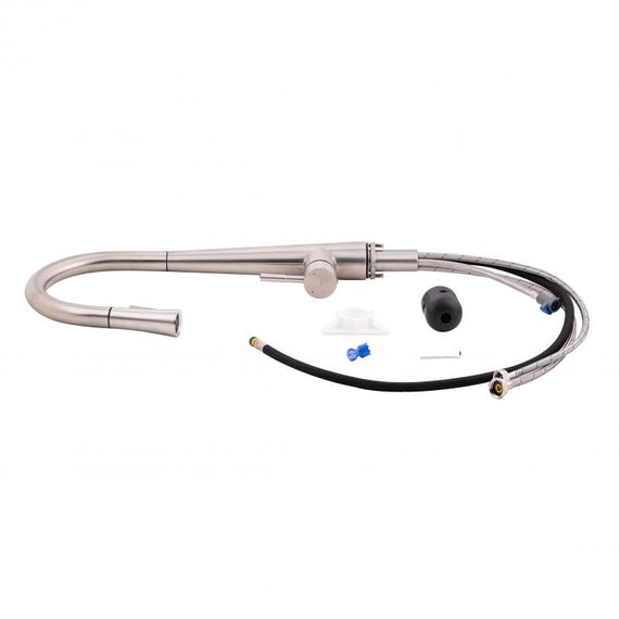 Змішувач для кухні Qtap Evicka 9135103UN з висувним виливом | Зображення 2