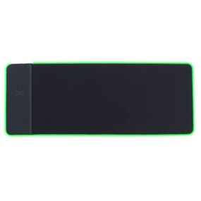Игровая поверхность (коврик) STAND JD-S60 с БЗУ 15W LED+RGB (800*300*6mm) Black