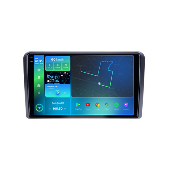 Штатна магнітола Torssen Citroen Berlingo 2019+ FL10 4+64Gb 4G Carplay DSP | Зображення 1