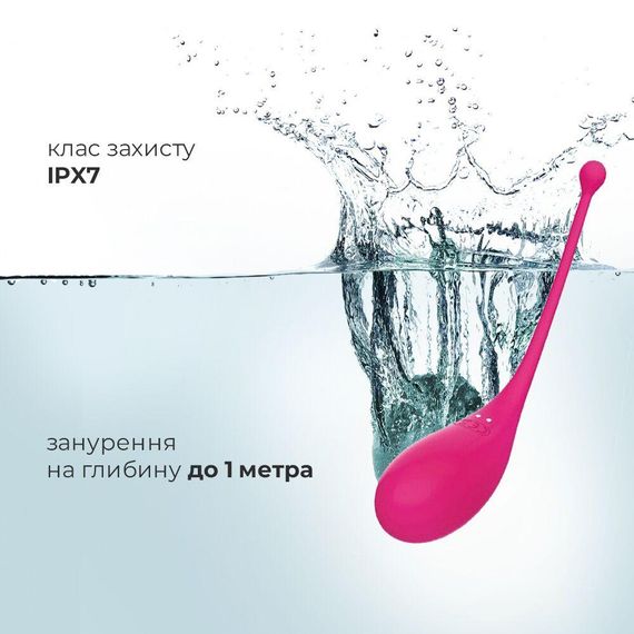 Смарт виброяйцо Adrien Lastic Palpitation с глубокой вибрацией | Зображення 3