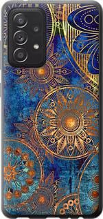 Чохол на Samsung Galaxy A52s 5G A528B Золотий візерунок із пластику FCh_047577