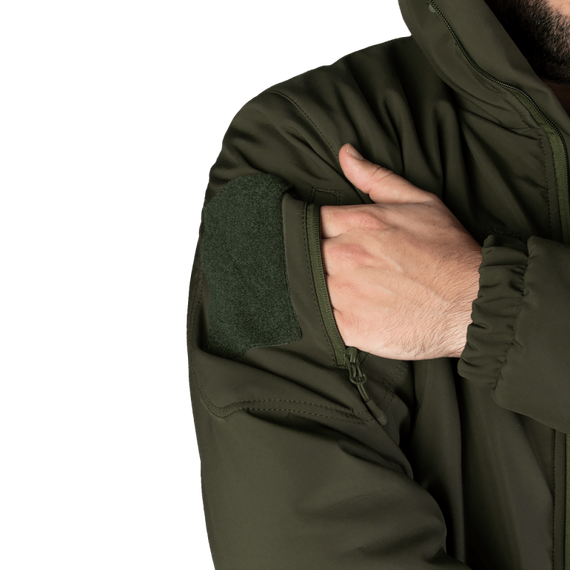 Зимова куртка Cyclone SoftShell Olive (6613), XS | Зображення 6