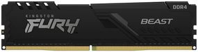 Память ПК Kingston DDR4 16GB KIT (8GBx2) 3200 FURY Beast KF432C16BBK2/16