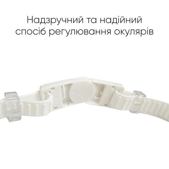 Подростковые (взрослые) Очки для плавания Renvo Maros JR Anti-fog Розовый, Белый OSFM (2SG220-0312) | Зображення 5