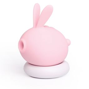 Вакуумний кліторальний стимулятор з вібрацією KISTOY Too Simple Pink