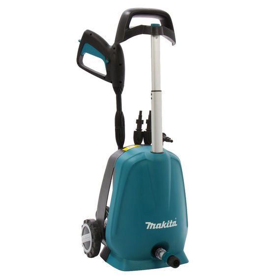 Мийка високого тиску Makita HW102 (100 бар, 360 л/год, 1300 Вт, 5.8 кг) | Зображення 1
