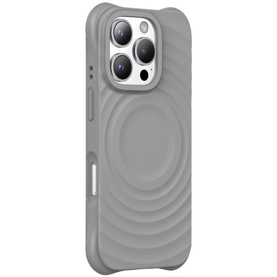 Чехол TPU Orbit with MagSafe для Apple iPhone 16 Pro (6.3") Dark Grey