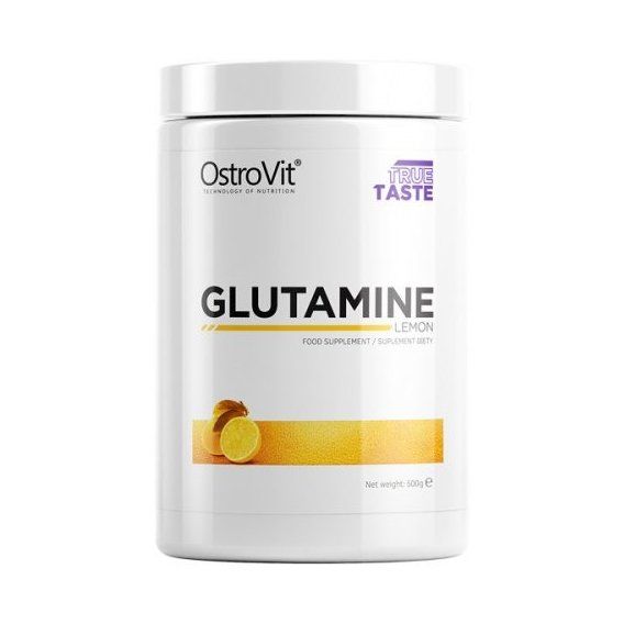 Глютамін для спорту OstroVit Glutamine 500 g /100 servings/ Lemon