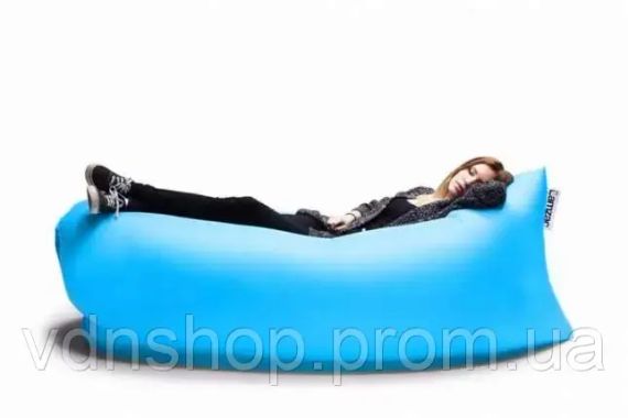 Ламзак надувний диван гамак матрац лежак Lamzac для відпочинку, пляжу, природи 200х60 см | Зображення 4