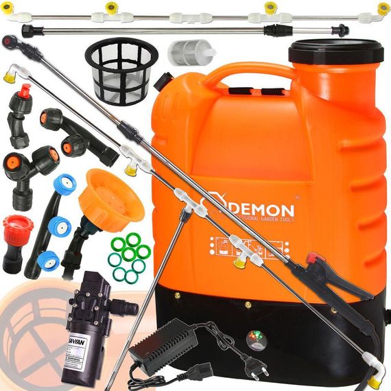 Электрический ранцевый опрыскиватель DEMON 16 л