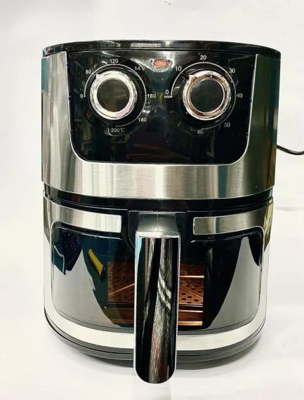 Безоливна електрична Аерогриль Rainberg RB-2269 на 8 л 4200 W | Зображення 3