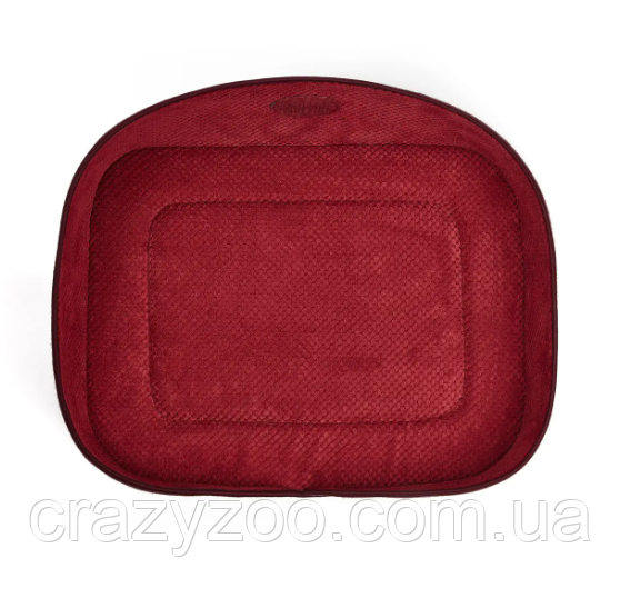 Лежак для собак і котів Kareline з повсті бордовий 40x27x15 см 30026/16 | Зображення 1
