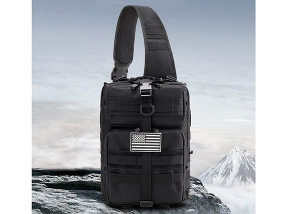 Сумка тактична через плече Smartex 3P Tactical 15 ST-089 army green | Зображення 6