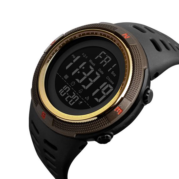 Чоловічий годинник Skmei 1251GD Gold | Зображення 1