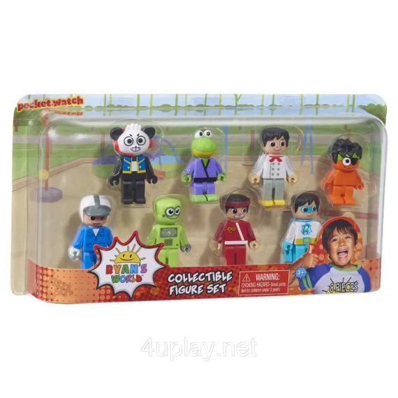 Набор мини-фигурок Just Play Ryan's World 8-Piece Mini Collectible Figure Set | Зображення 4