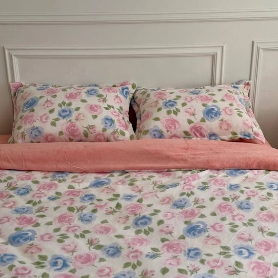 Постільна білизна сімейна Dushka Home 21544 160х215х2 см | Зображення 1