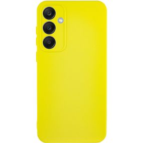Чехол Silicone Cover Lakshmi Full Camera (A) для Samsung Galaxy S23 FE Желтый / Flash