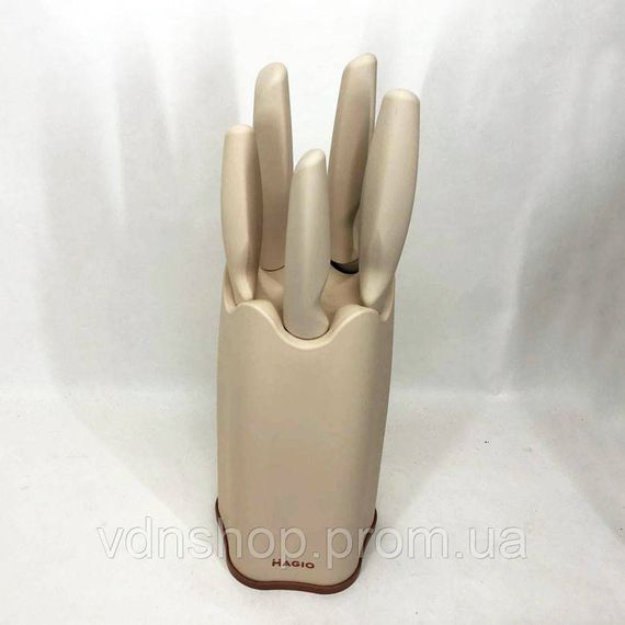 Универсальный набор ножей, Ножи кухонные из нержавеющей стали, Красивые кухонные ножи ID-40 | Зображення 5