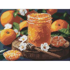 Алмазна мозаїка "Мандаринове варення" ©art_selena_ua AMO8128, 30х40 см