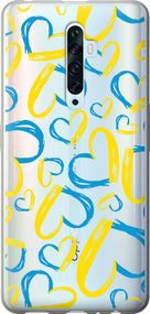 Чехол на Oppo Reno 2Z Сердца UA "5292u-1867-17620"