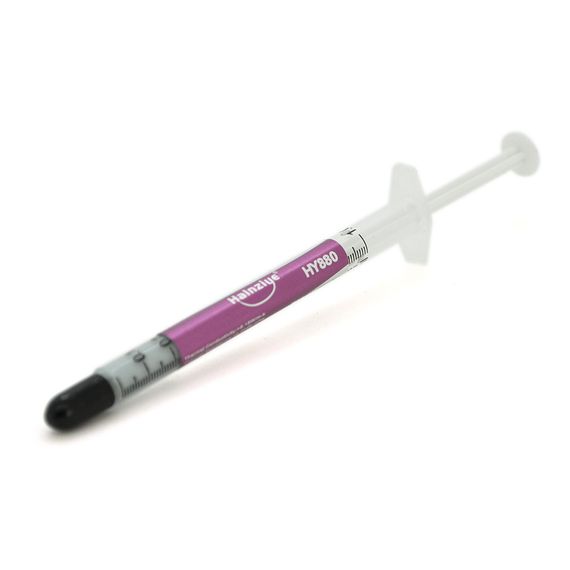 Паста термопровідна HY-880 0.5g, шприц, Grey, > 5, 15W / m-K, <0.004 ° C-in² / W