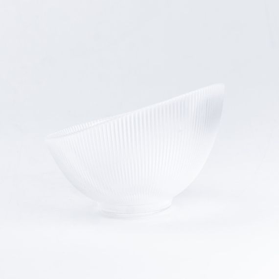 Салатница стелянная 17 см, прозрачная | Зображення 3