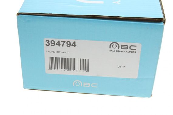 Суппорт тормозной передний  L Renault Megane 2.0dCi TCe Scenic 1.2-2.0 09- d=57mm  ATE  394794 | Зображення 4