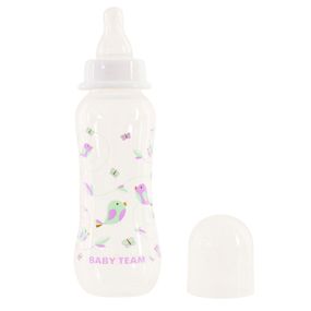 Бутылочка для кормления с силиконовой соской 1121_білий 250 мл