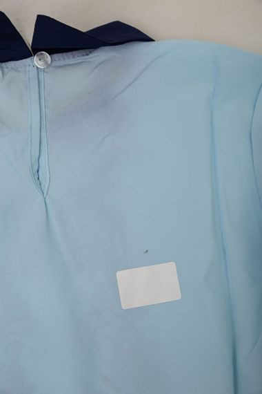 Блуза для девочек нарядная  -уценка, цвет сине-голубой, 172R026-U | Зображення 5