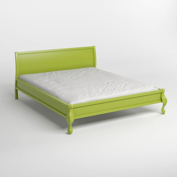 Односпальне дерев&#039;яне ліжко Mebigrand Палермо Лайм (S3050G70Y) 80х190 см (MBG-11307) | Зображення 1