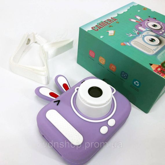 Дитячий цифровий фотоапарат X900 Rabbit Колір: фіолетовий UR-94 | Зображення 4