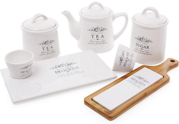 Чайник заварювальний Sweet Home TEA 1000мл, керамічний | Зображення 1