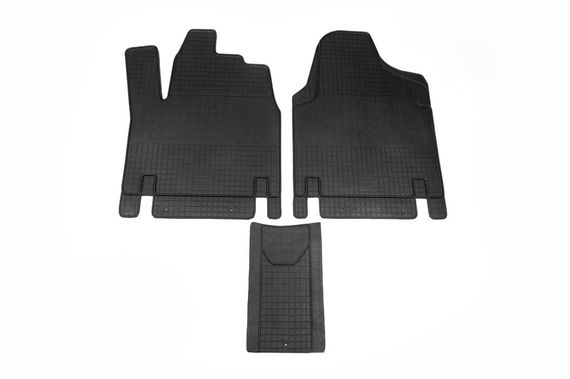 Резиновые коврики (3 шт, Polytep) для Peugeot Expert 1996-2007 гг | Зображення 1